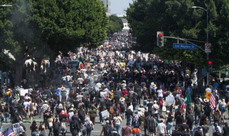 Trump Declares War on Immigrants & Protesters