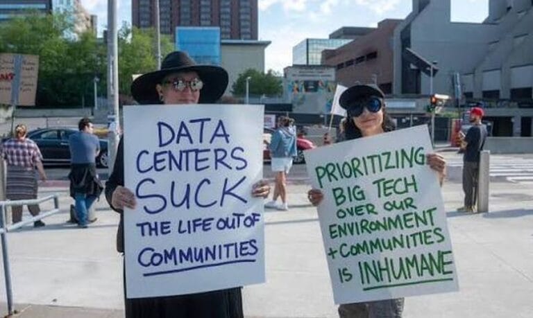 Data Center Revolt: Stop The Billionaires, Or Bust